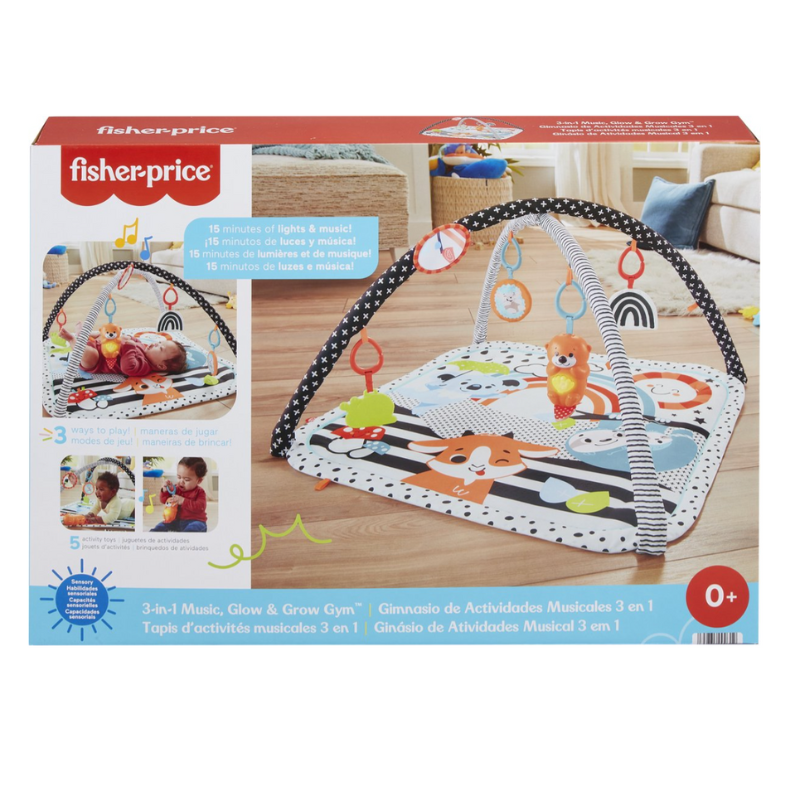 Fisher-Price Baby Muziek Gym 3 in 1